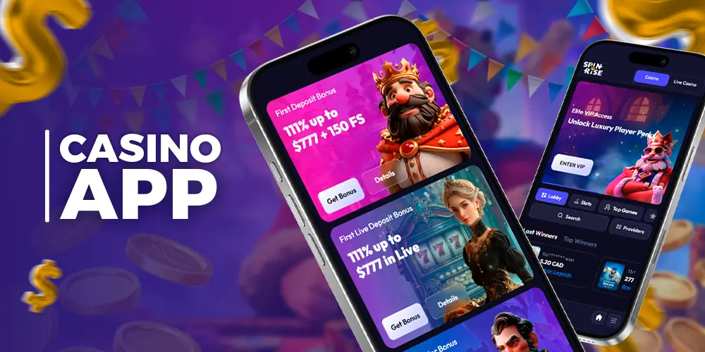 A convenient casino app.