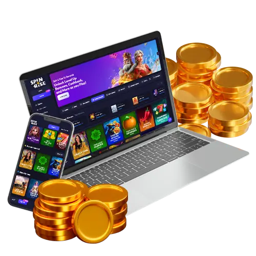 Online casino website.